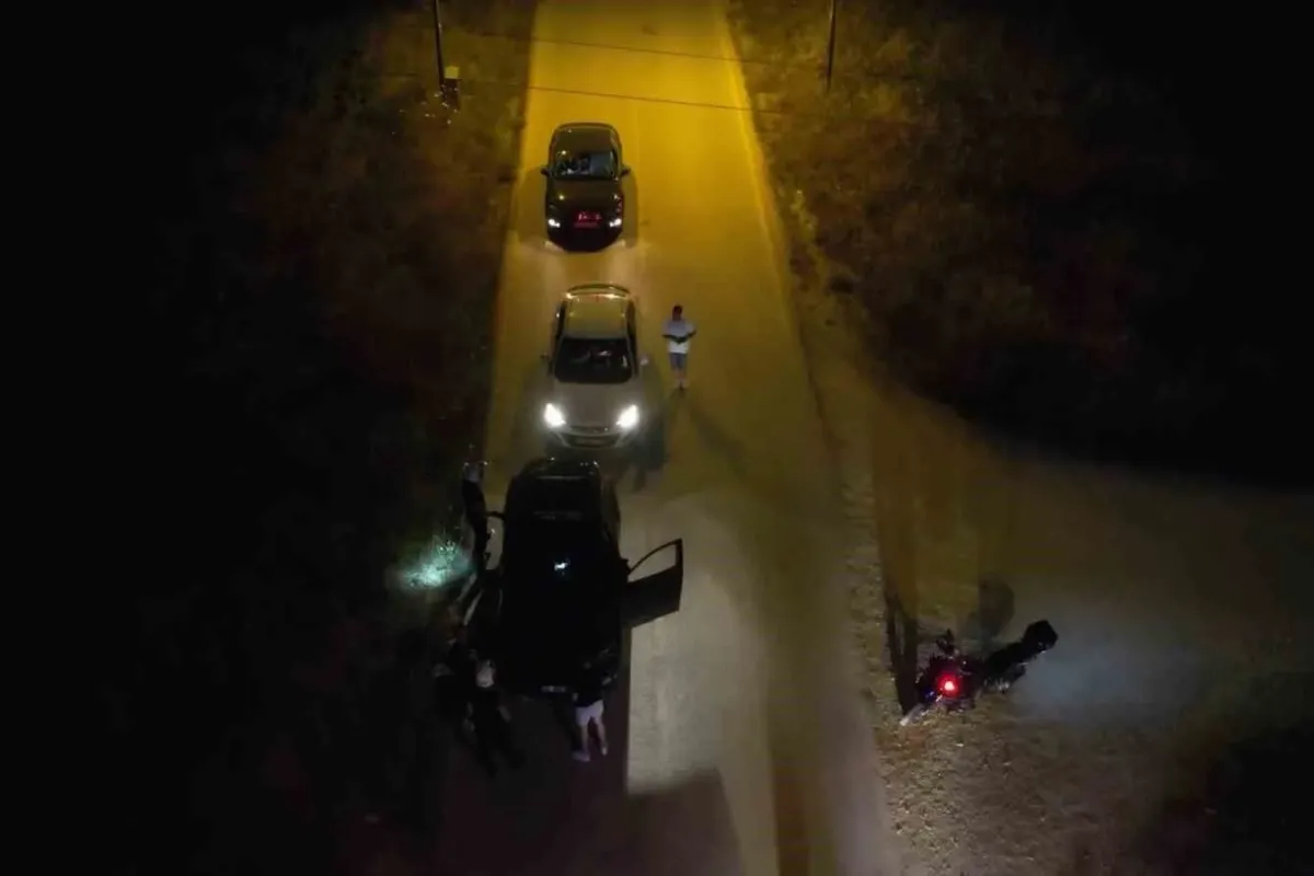 Bursada Özlüce Tepe ve Dağ Yoluna polis baskını