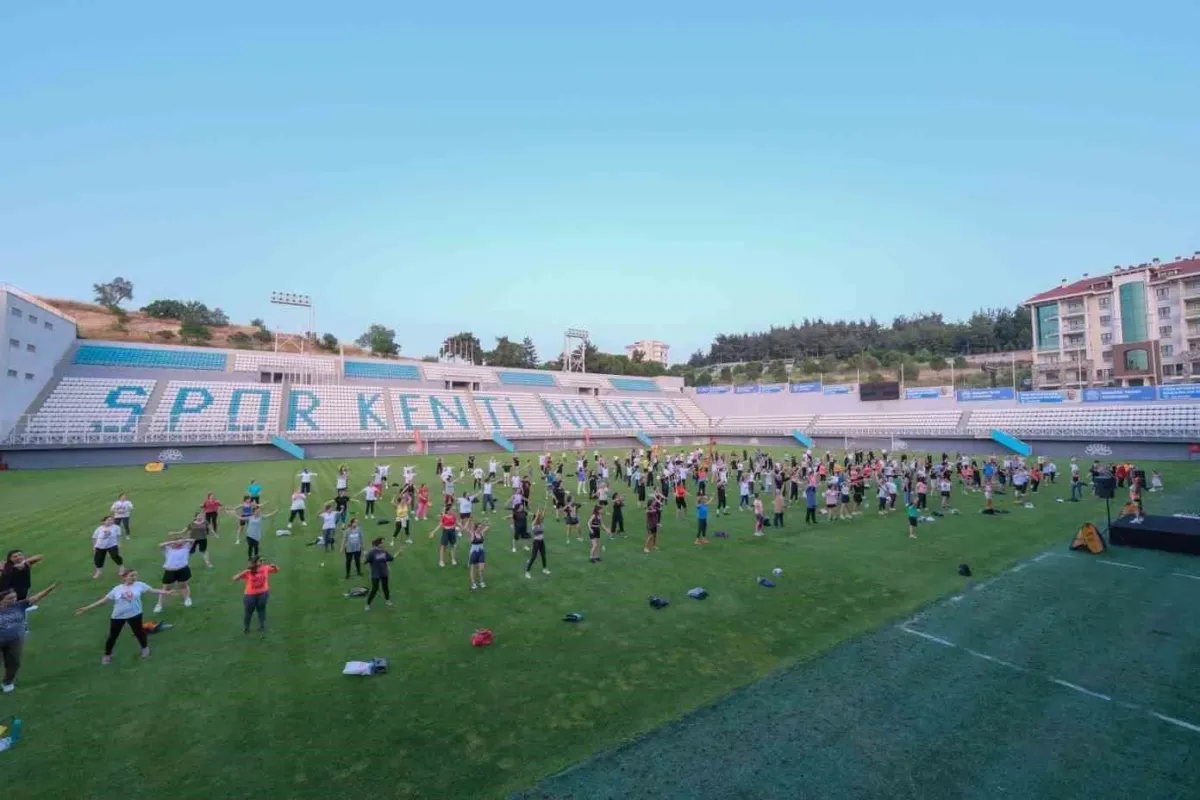 Nilüferliler sporla zinde kalıyor