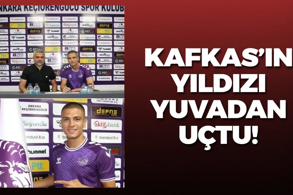 Kafkasspor'un yıldızı yuvadan uçtu!