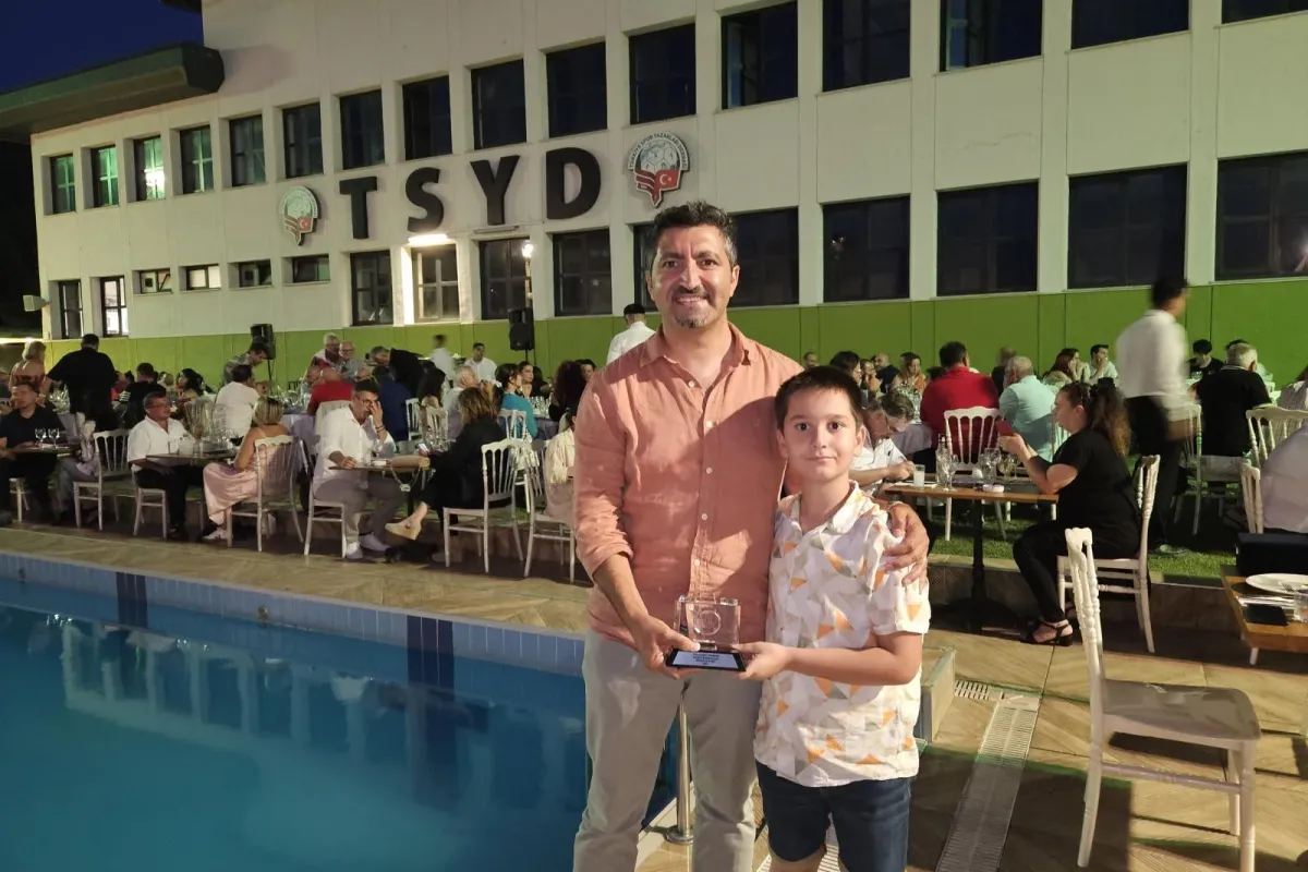 Şaban Kılıçcı ödülünü aldı