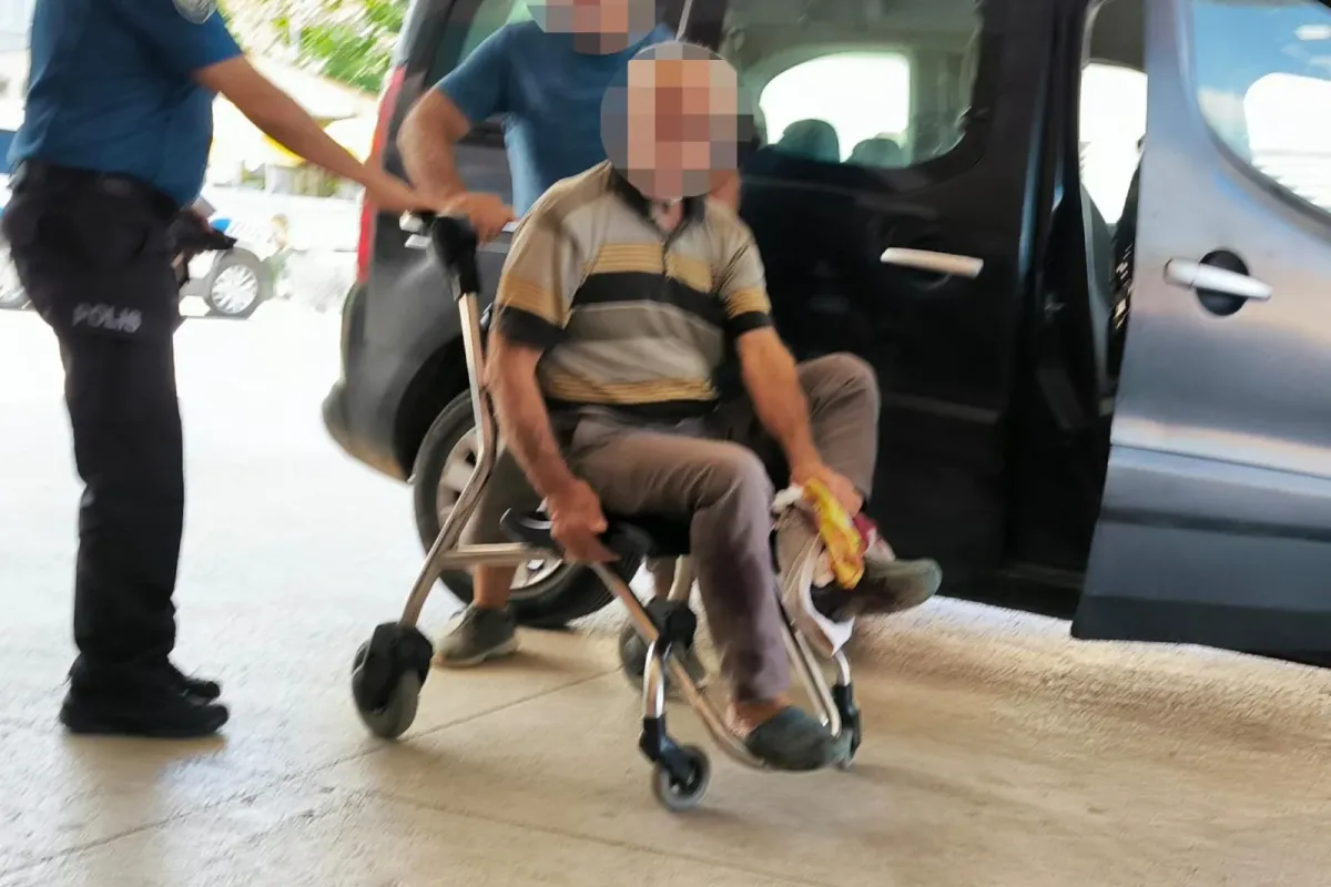 İnegöl'de Odun Keserken Ayağını Kesen Adam Hastaneye Kaldırıldı!