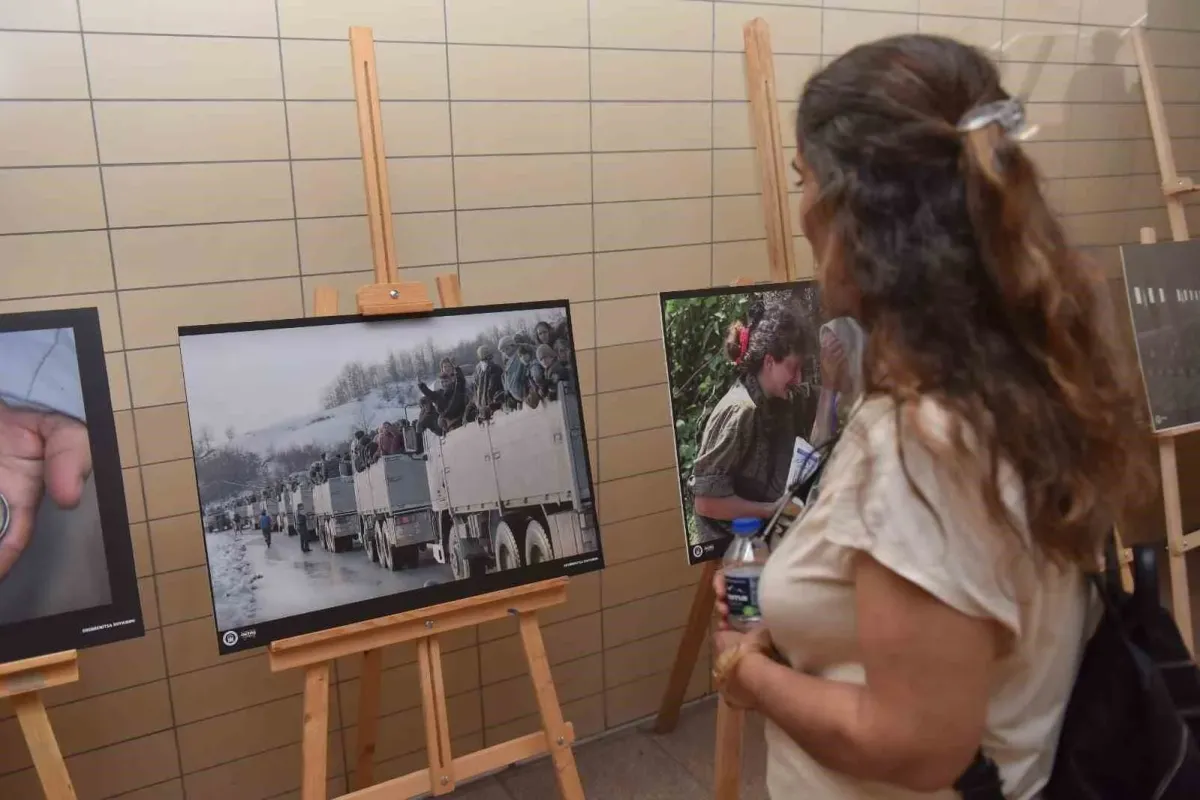 Yıldırımda Srebrenitsa soykırımı fotoğraf sergisi