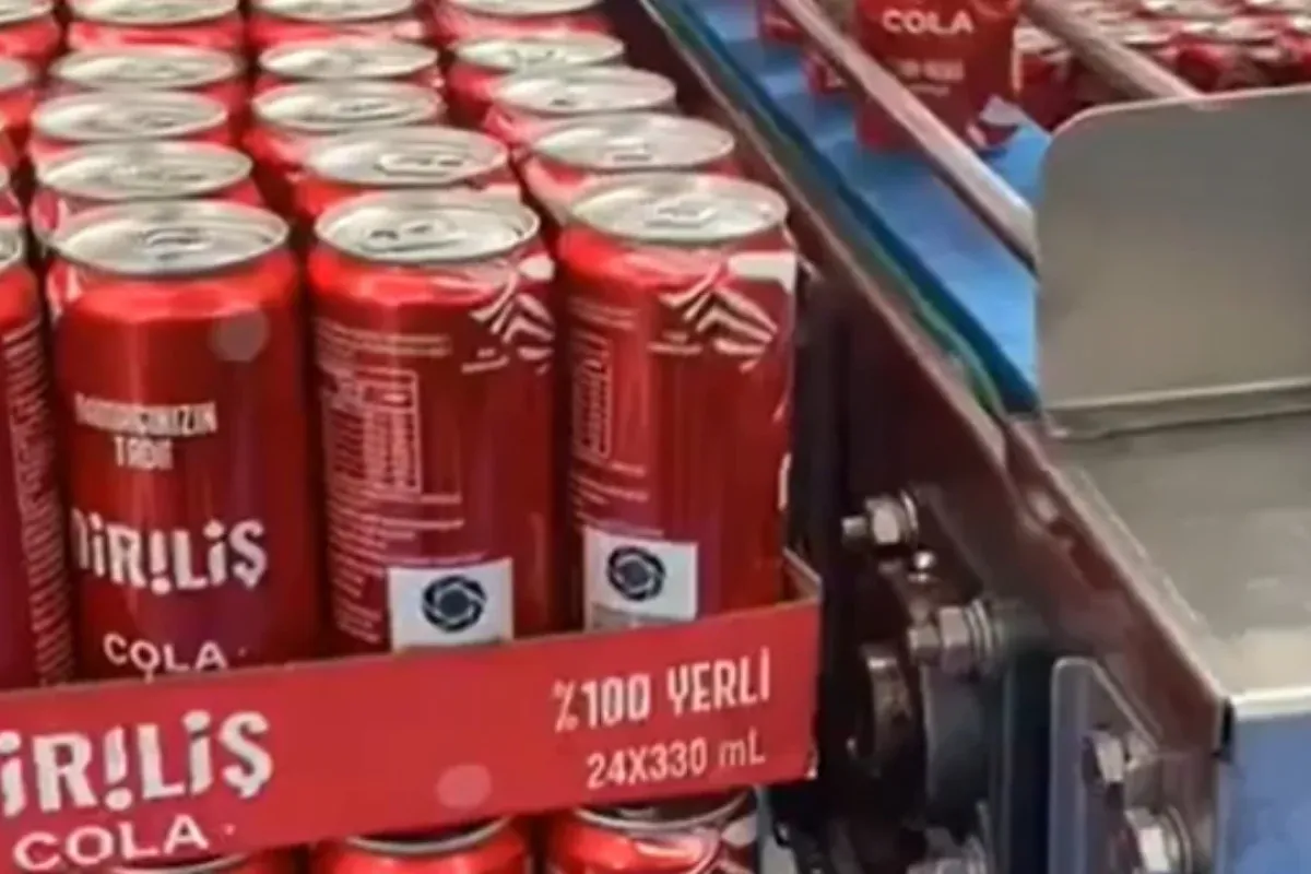 Coca Colaya rakip oldu! Diriliş Kola piyasaya sürüldü