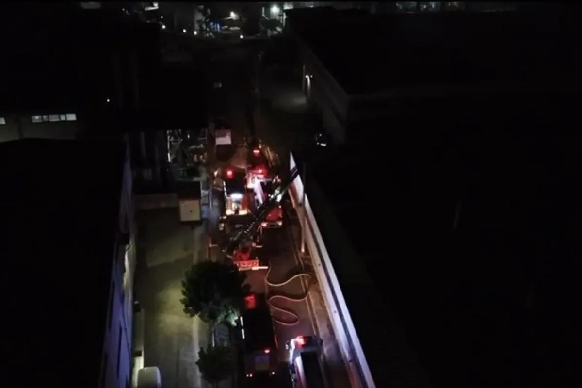 Bursada tekstil fabrikasında korkutan yangın