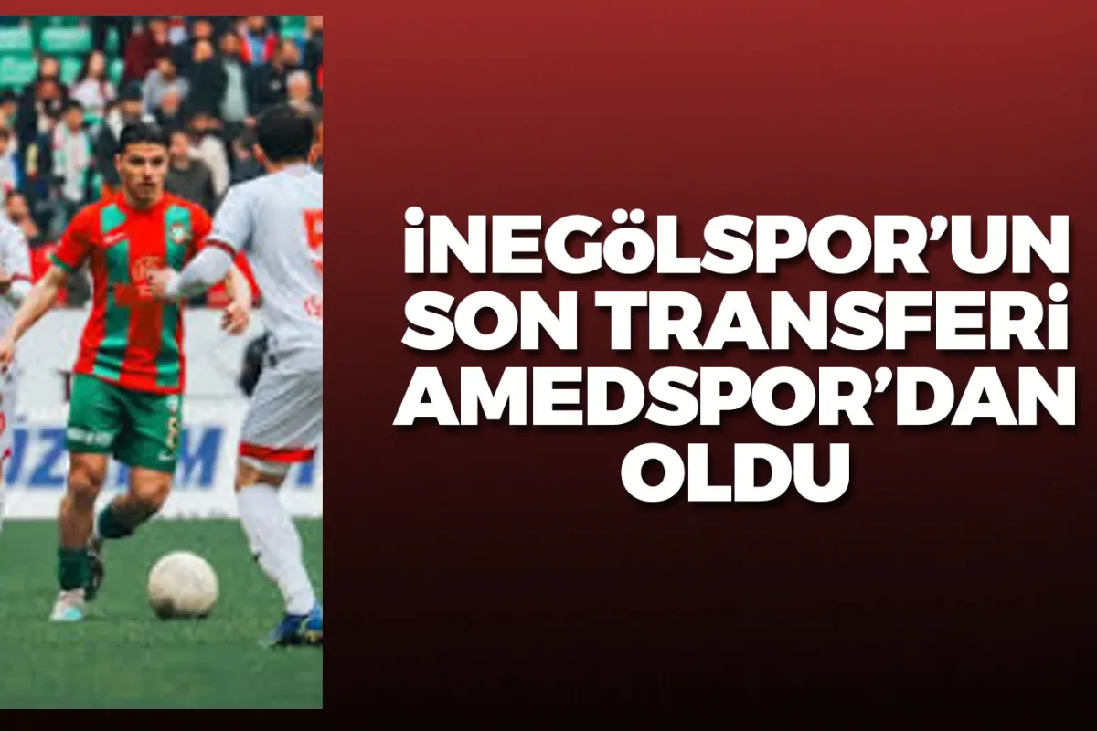 İnegölspor aradığı orta sahayı Amedspor'da buldu