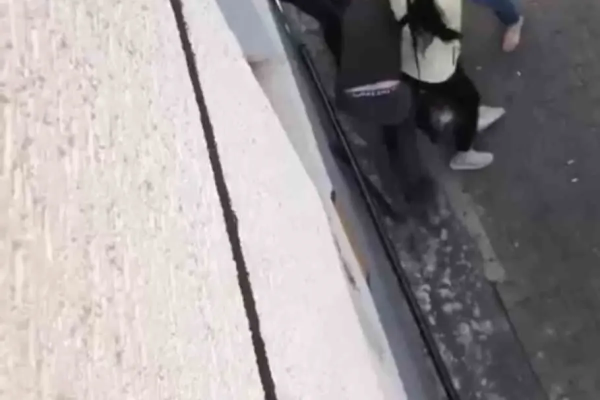 Borç kavgasında yumruklar havada uçuştu... O anlar kamerada