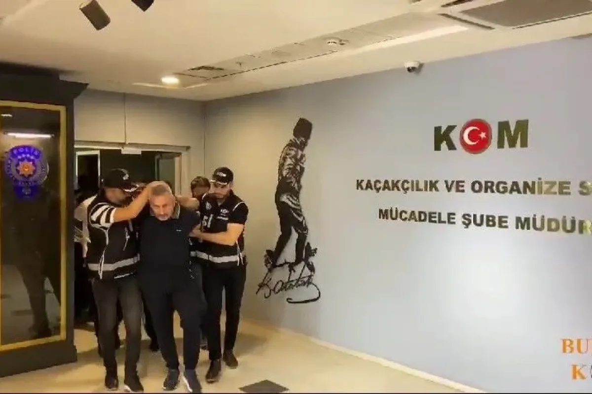 Suç örgütü liderinin malikanesine operasyon