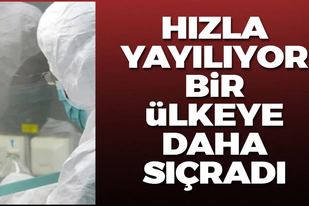 Hızla yayılıyor! Bir ülkeye daha sıçradı