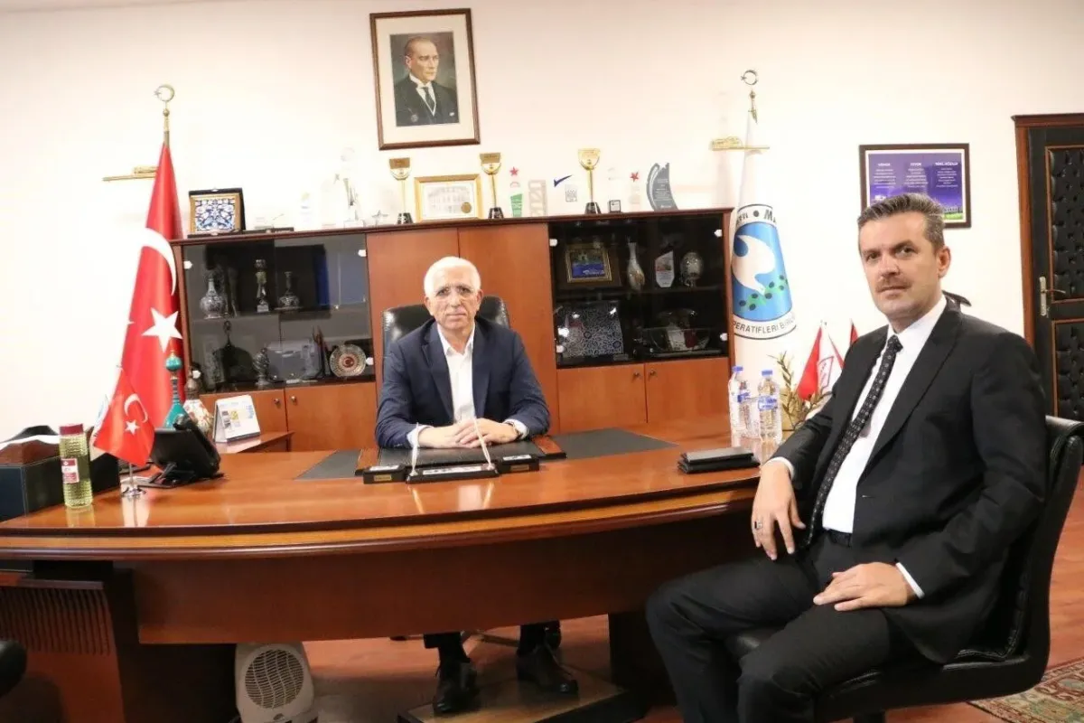 İl Tarım Müdürü İbrahim Acar Marmarabirliki ziyaret etti