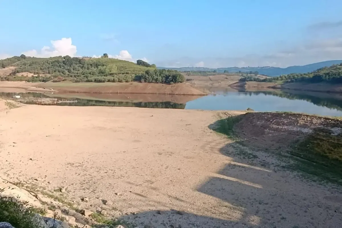 Bursanın Babasultan Barajı'nda Su Seviyesi Kritik Eşiğe Geldi