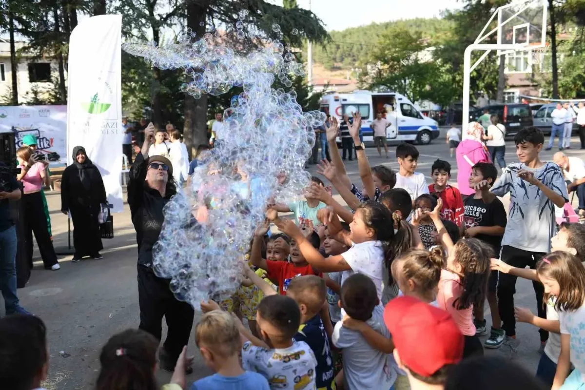Osmangazinin köylerinde eğlence dolu program