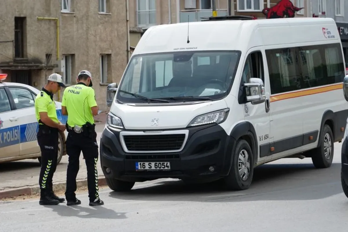 İnegöl'de Okul Servislerine Sıkı Denetim