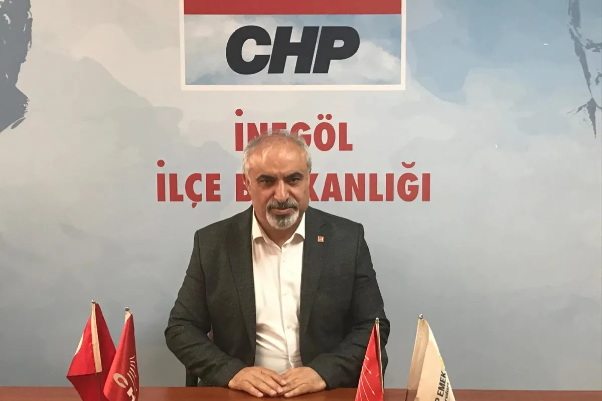 CHP İnegöl İlçe Başkanı Zemci Şahin 12 Eylül Darbesini Kınadı