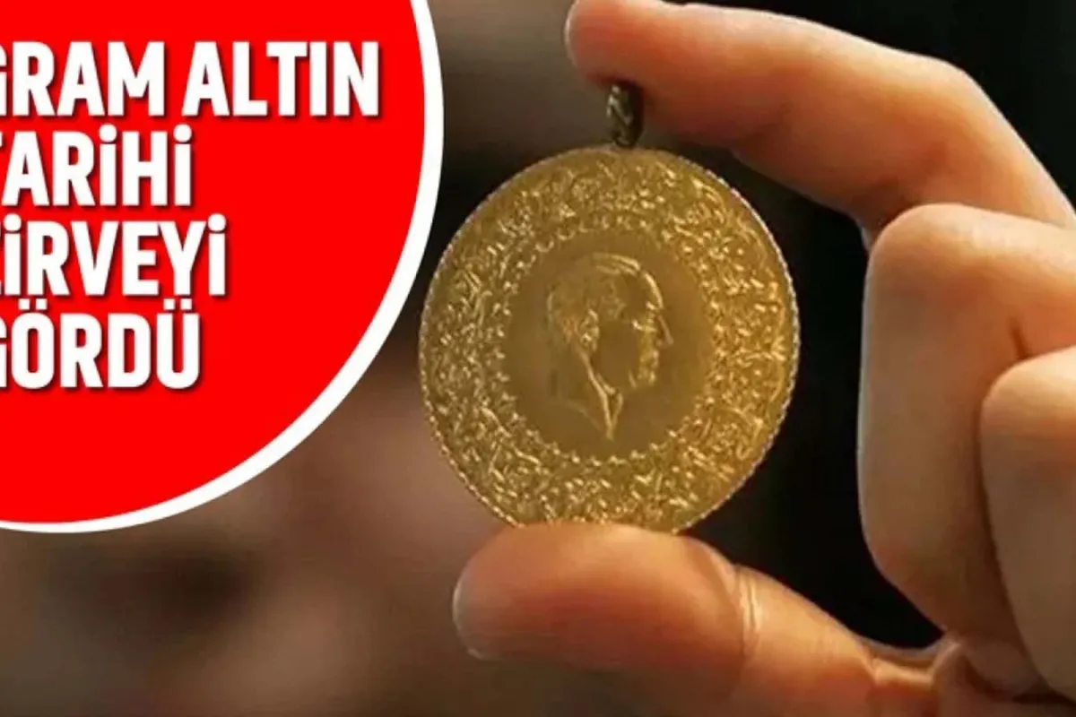 Altın tarihi zirveyi gördü!