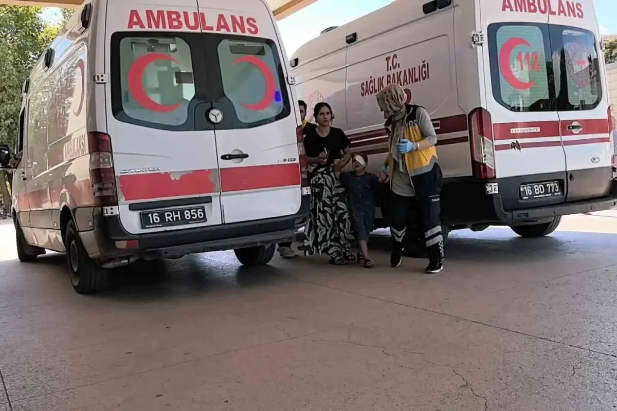 Bıçak 5 yaşındaki çocuğun gözüne battı