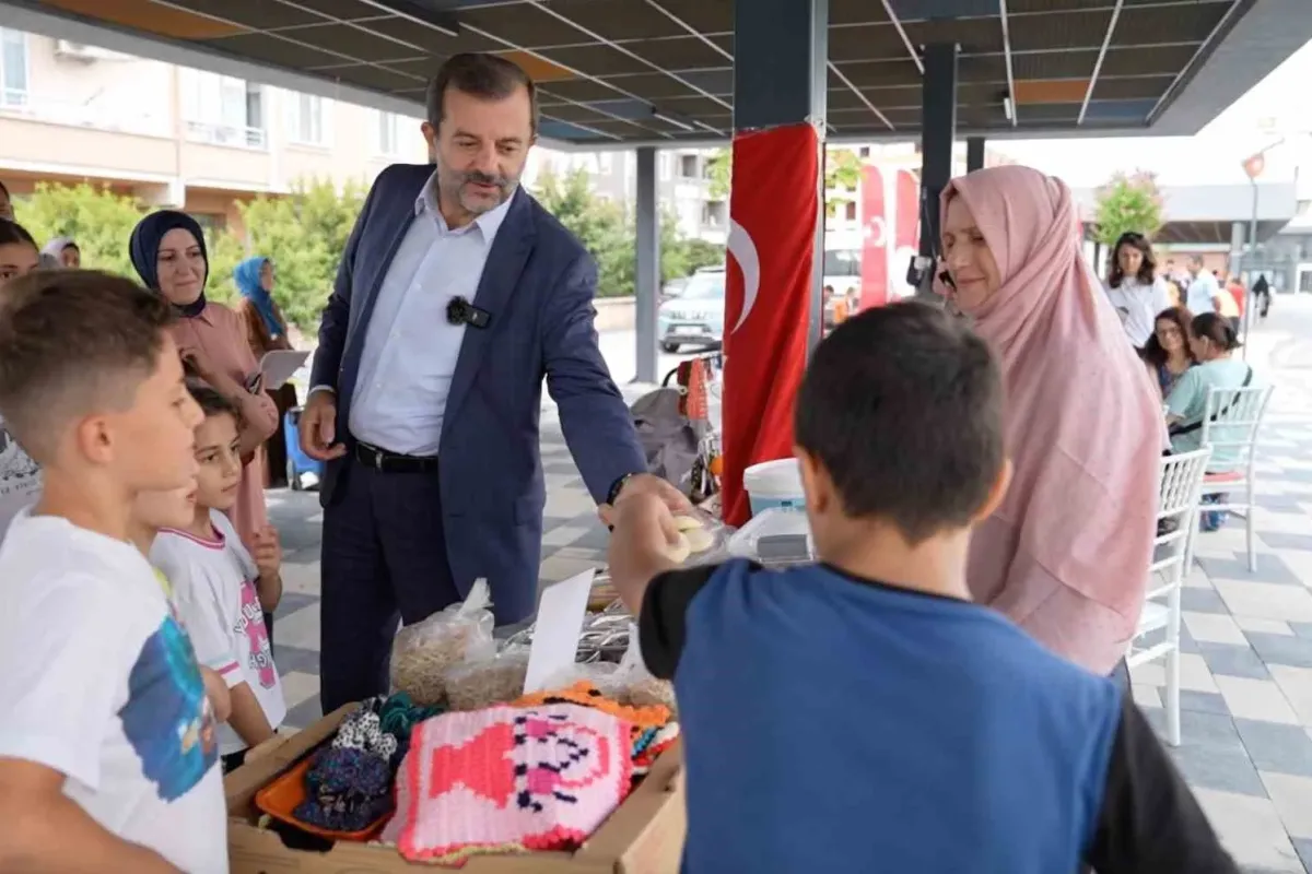 “Gürsu Maharetli Eller Çarşısı” üreten kadınları buluşturuyor