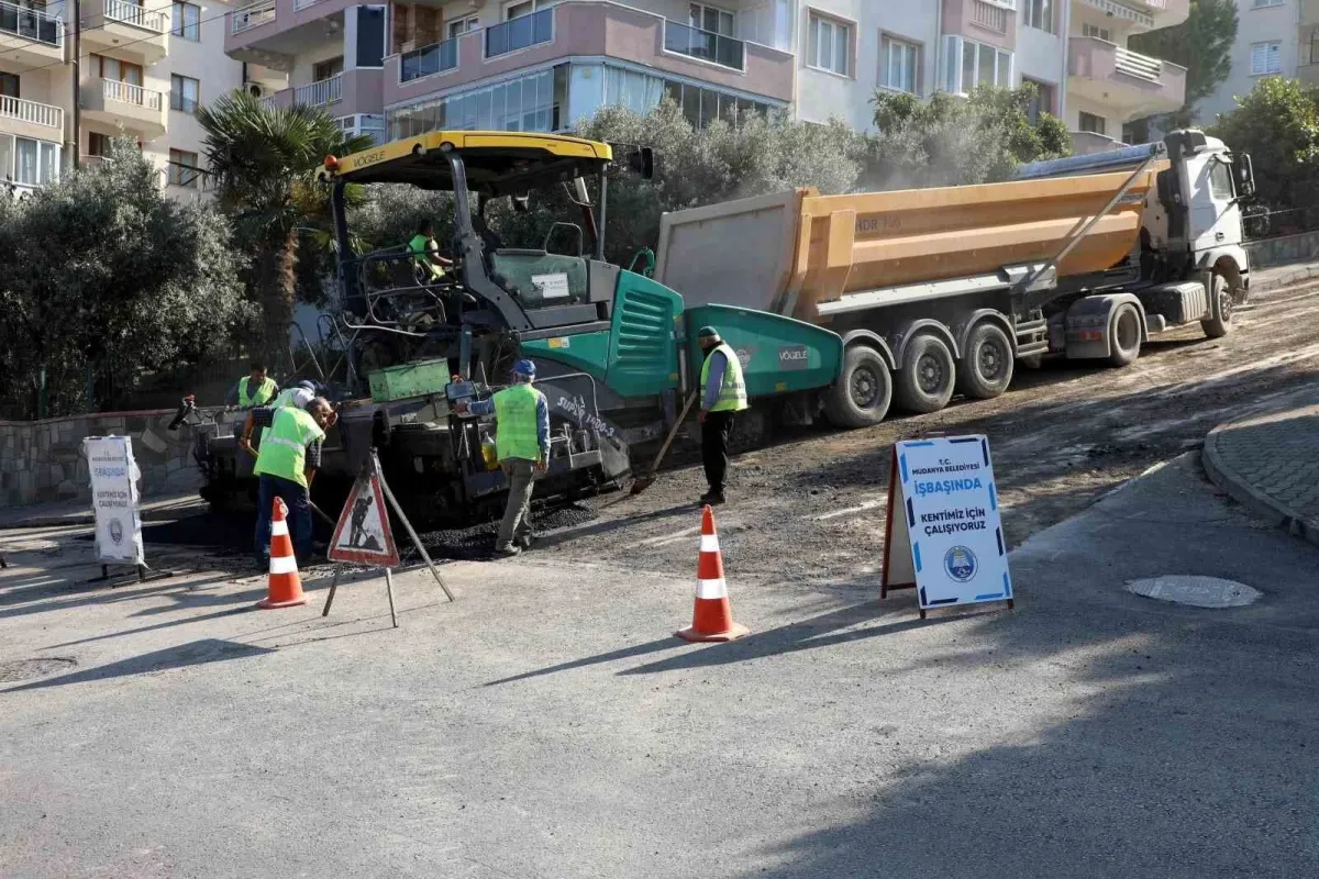 Mudanya’da yollar yenileniyor