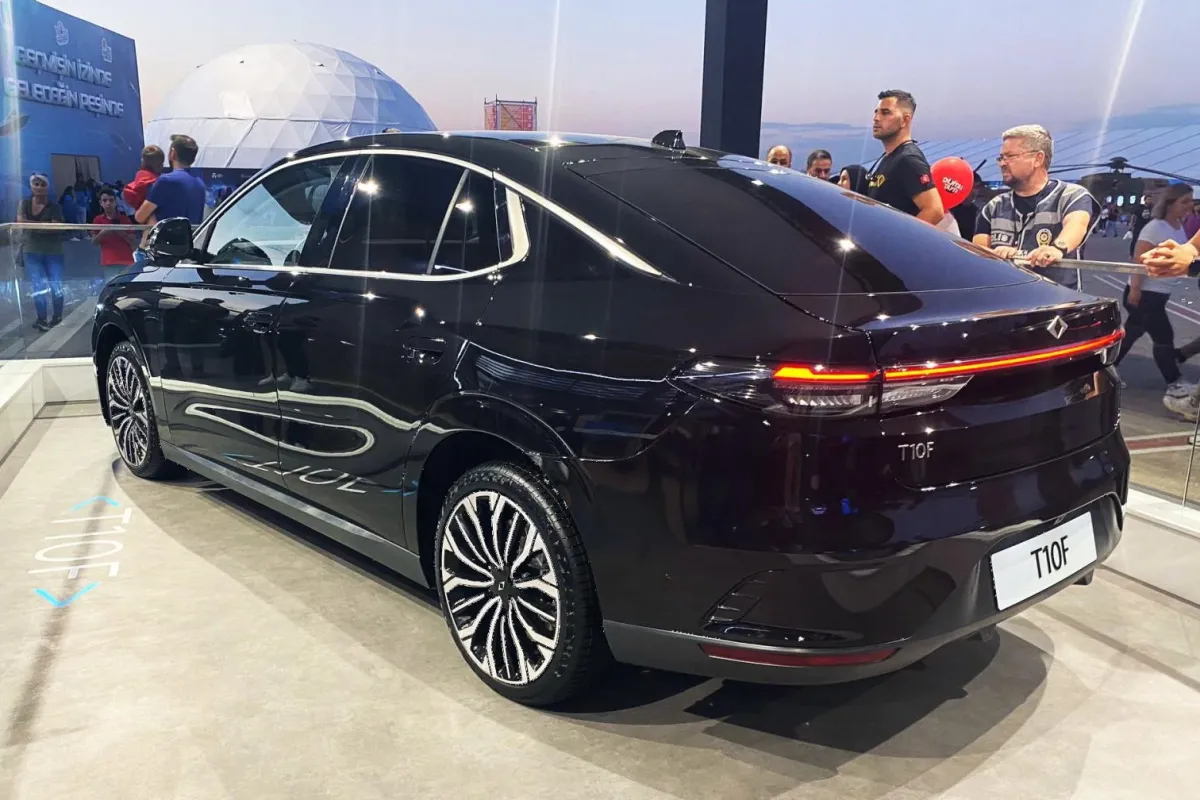 Togg'un Yeni Sedan Modeli T10F Görücüye Çıktı