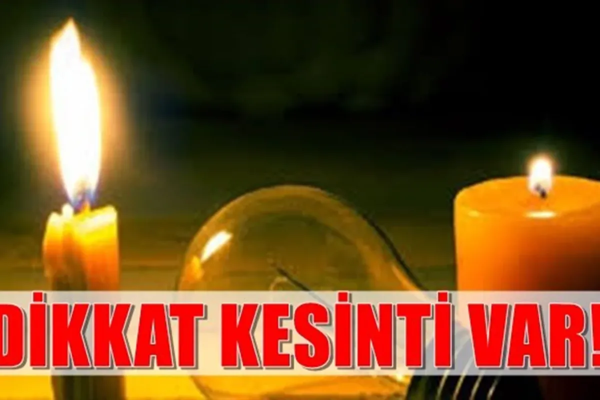 Dikkat kesinti var!
