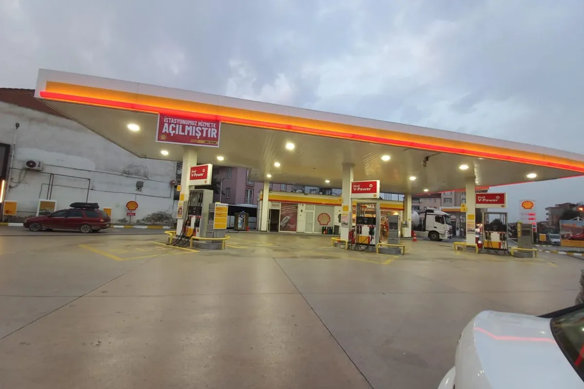 Düpet Shell Petrol İstasyonu Yeniden Faaliyette