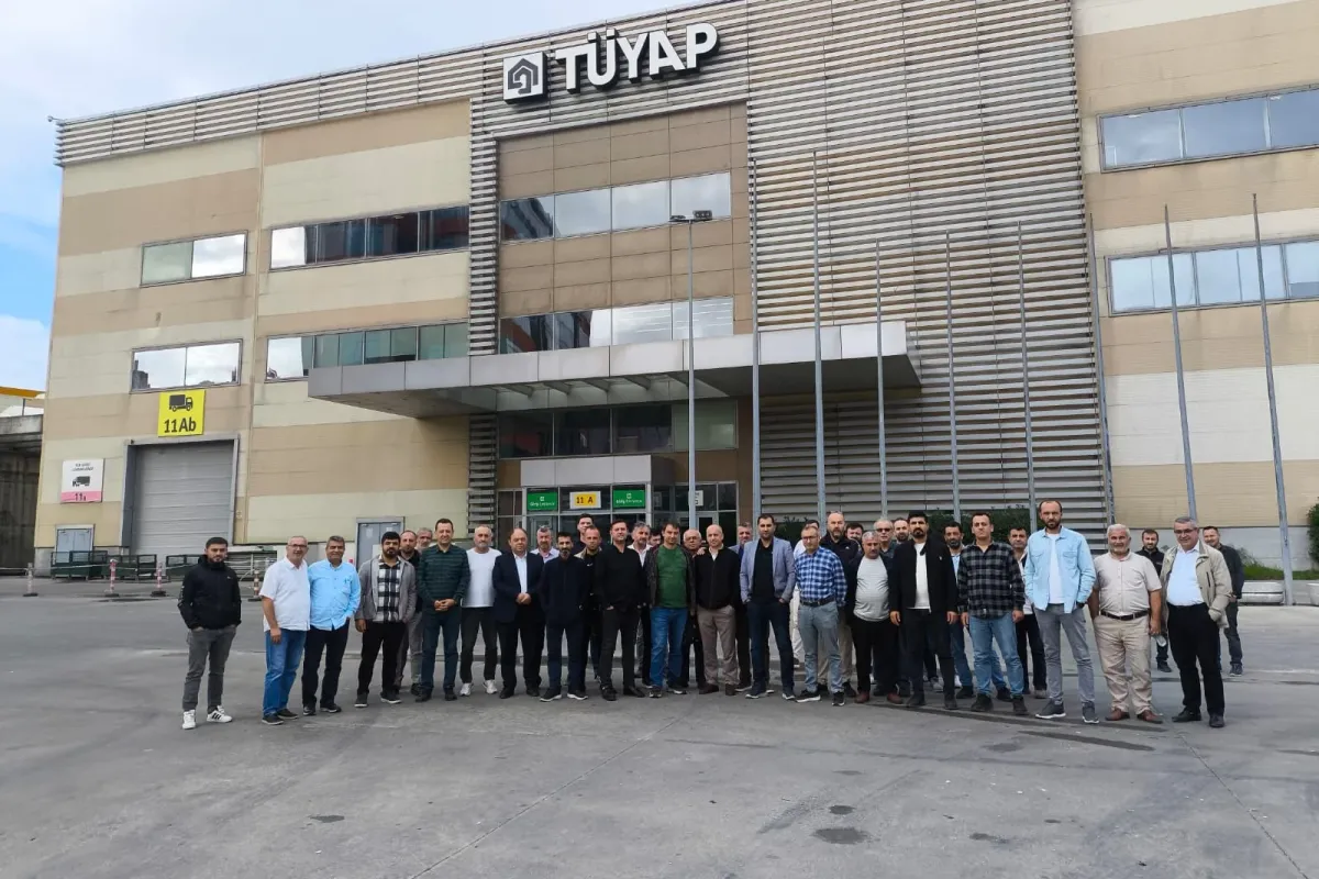 İnegöllü mobilyacılar makine fuarını gezdi