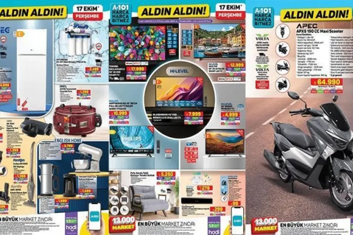 A101 Aktüel Ürünler 17 Ekim 2024: Hangi Ürünlerde İndirim Var?