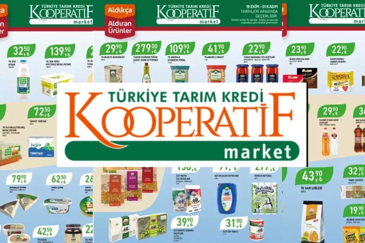 Tarım Kredi Market İndirimleri Başladı: 1 Kasım'a Kadar Geçerli Dev Kampanya
