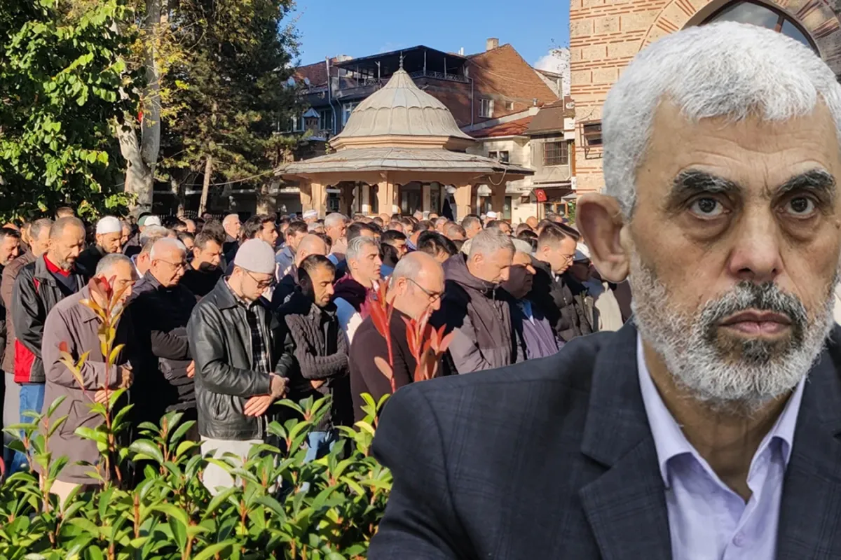 İnegöl’de Yahya Sinvar İçin Gıyabi Cenaze Namazı Kılındı
