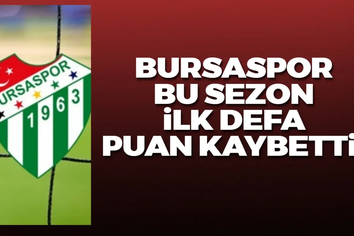 Bursaspor ağır yara aldı!