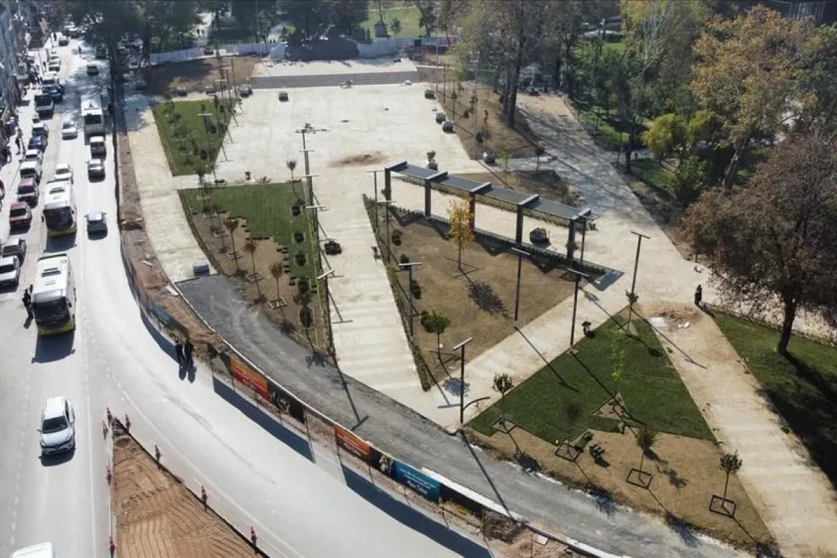 İnegöl’ün Yeni Kent Meydanı, 29 Ekim Cumhuriyet Bayramı’nda Açılıyor