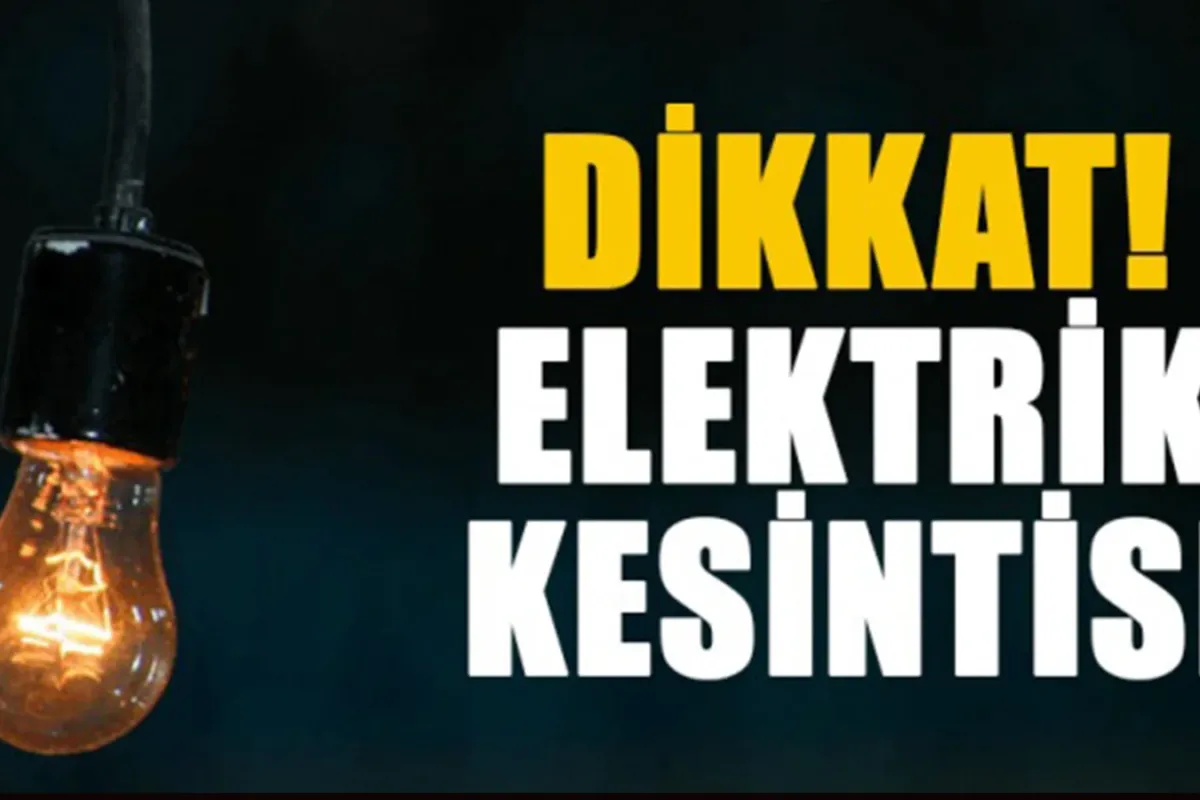 İnegöl'de o mahallelerde kesinti yapılacak!
