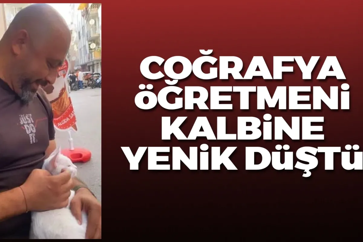 Coğrafya öğretmeni kalbine yenildi