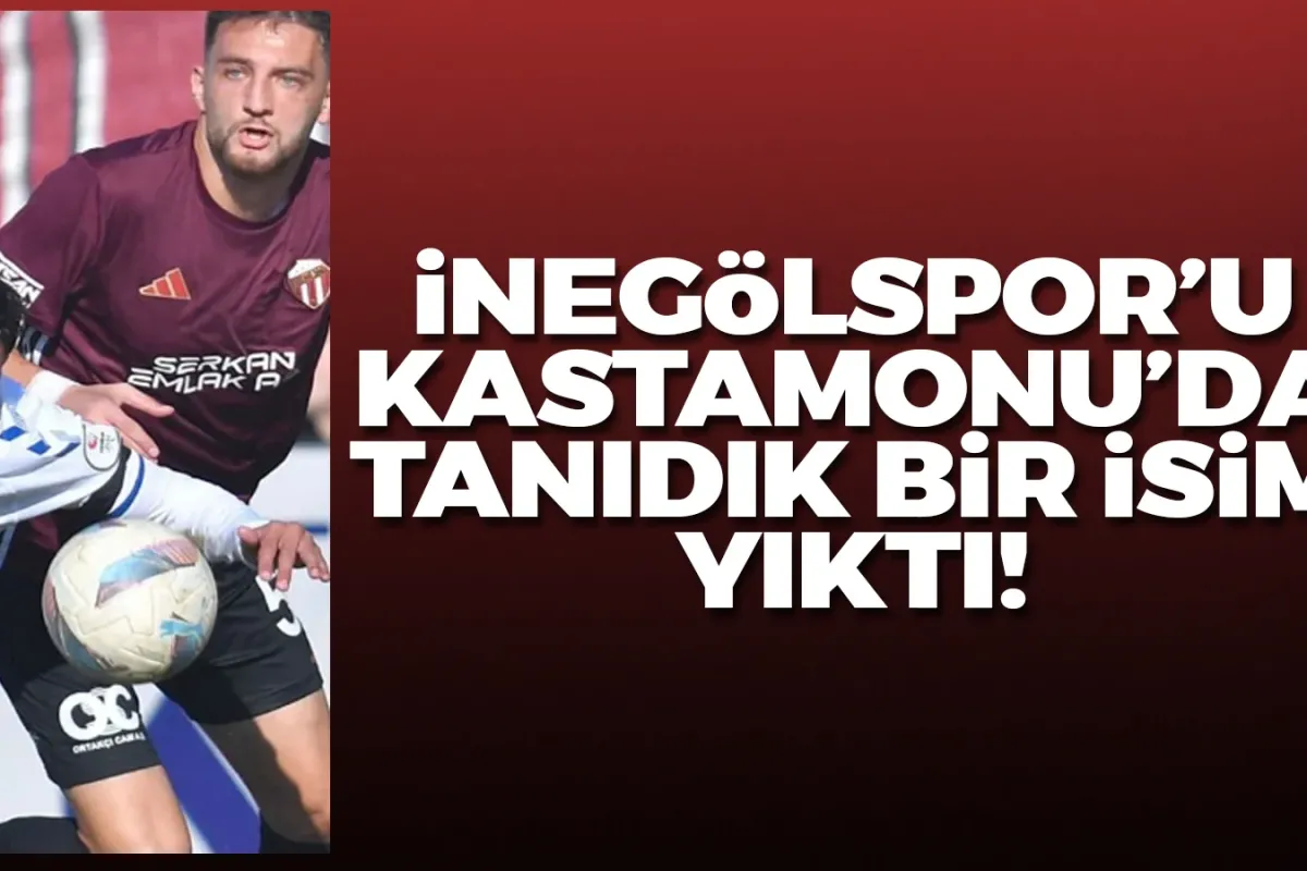 İnegölspor'u Kastamonu'da tanıdık bir isim yıktı!