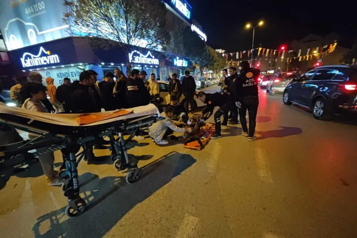 İnegöl’de Otomobil ile Motosiklet Çarpıştı: 2 Yaralı