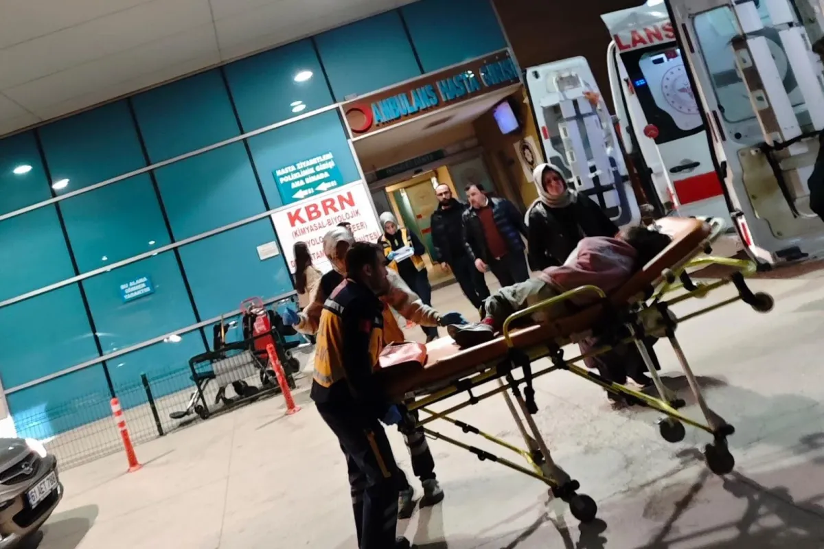 İnegöl'de feci olay! Küçük çocuk Bursa'ya sevk edildi