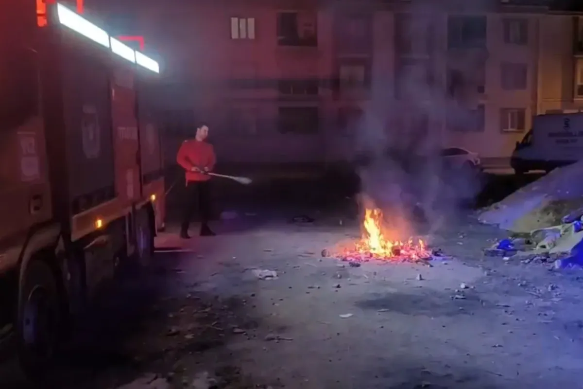 Kemalpaşa’da İtfaiye Yangına Gitti, Şaşırtan Manzara!
