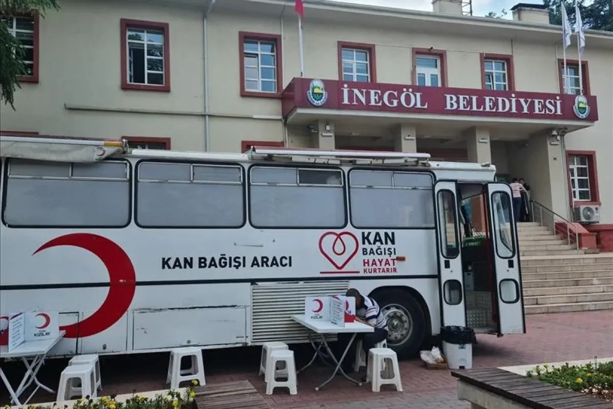 İnegöl'de 4 Gün Sürecek Ödüllü Kan Bağışı Kampanyası Başlıyor