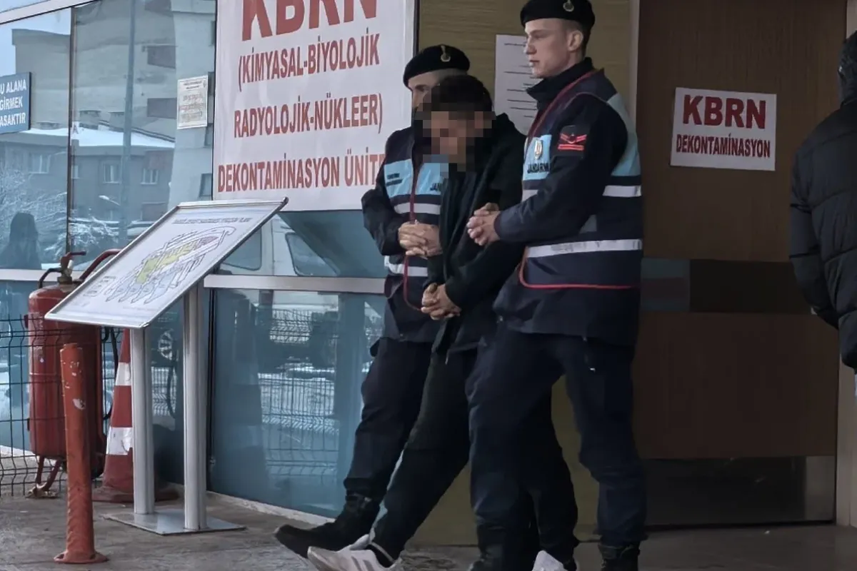 Jandarmanın dikkati sayesinde yakalandı