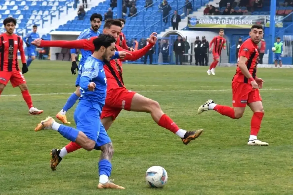 Ziraat Türkiye Kupası 4. Turunda Ankara Demirspor, Kastamonuspor'a 3-1 Yenildi