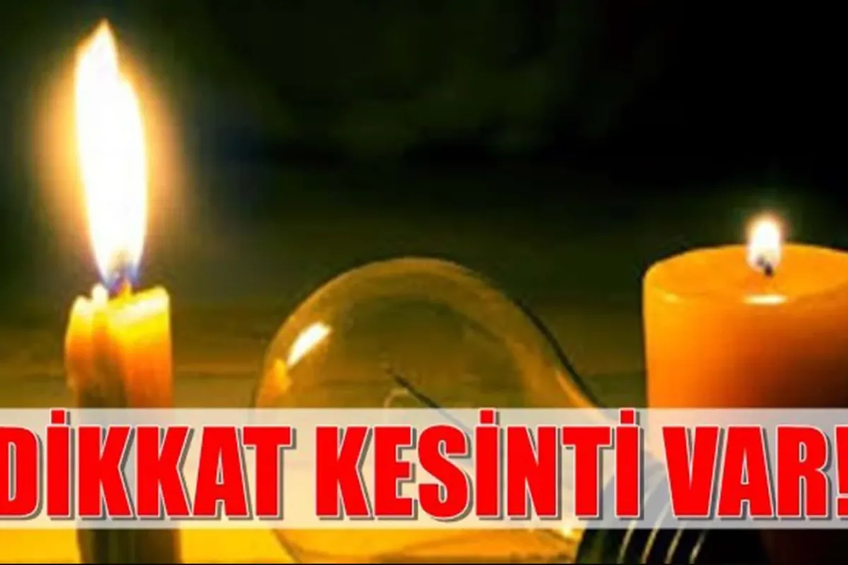 İnegöl'de elektrik kesintisi var!