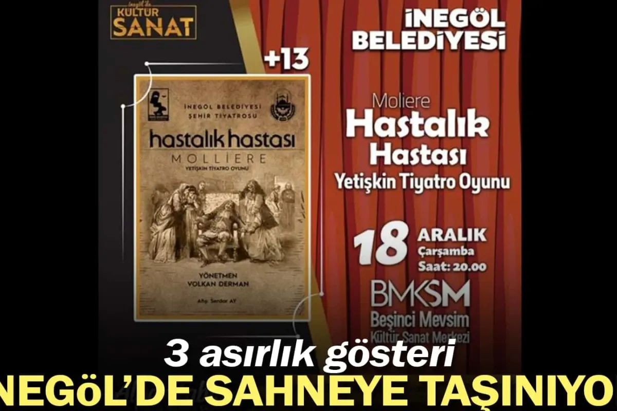 3 Asırlık Gösteri İnegöl’de Sahneye Taşınıyor