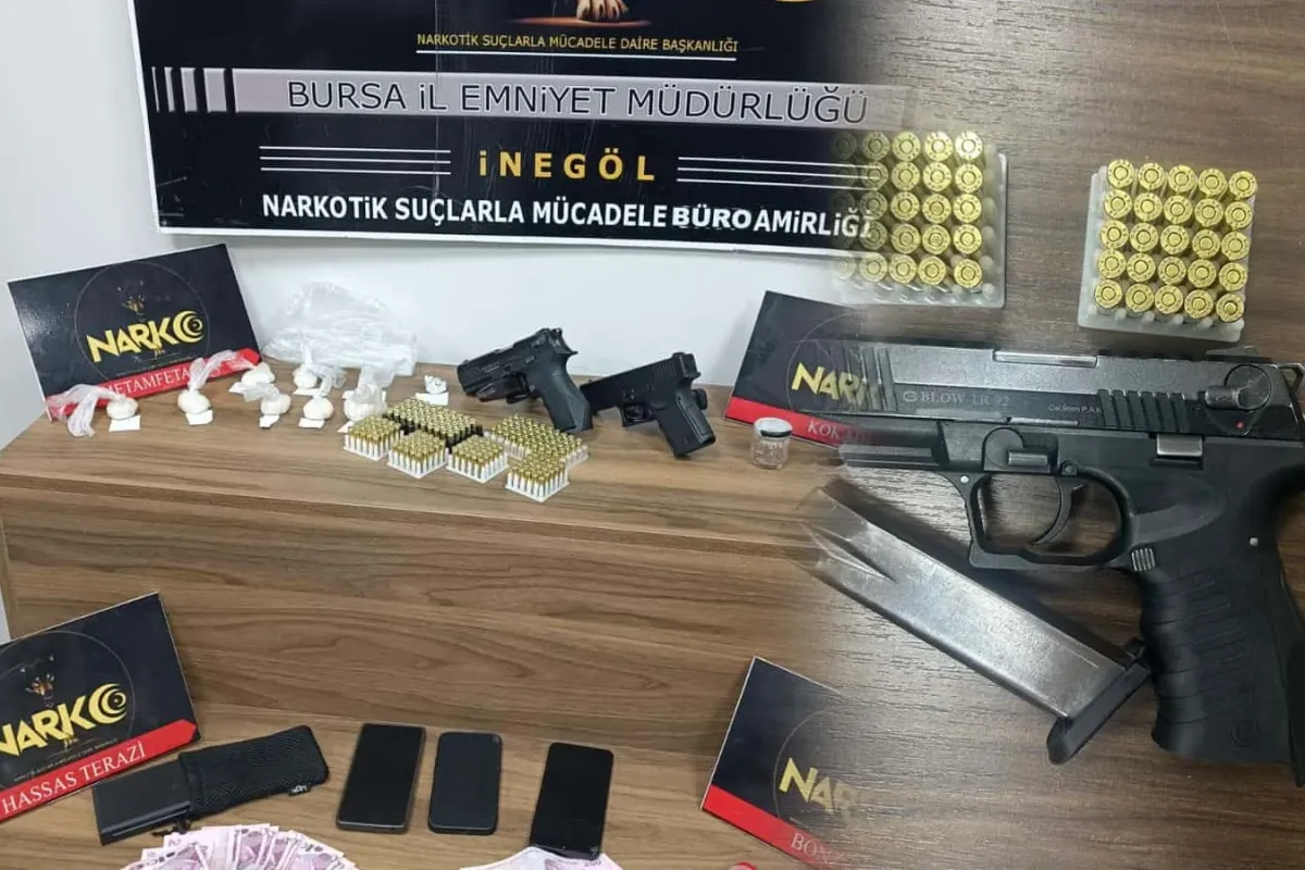 İnegöl’de Uyuşturucu Operasyonu: Zehir Tacirlerine Büyük Darbe