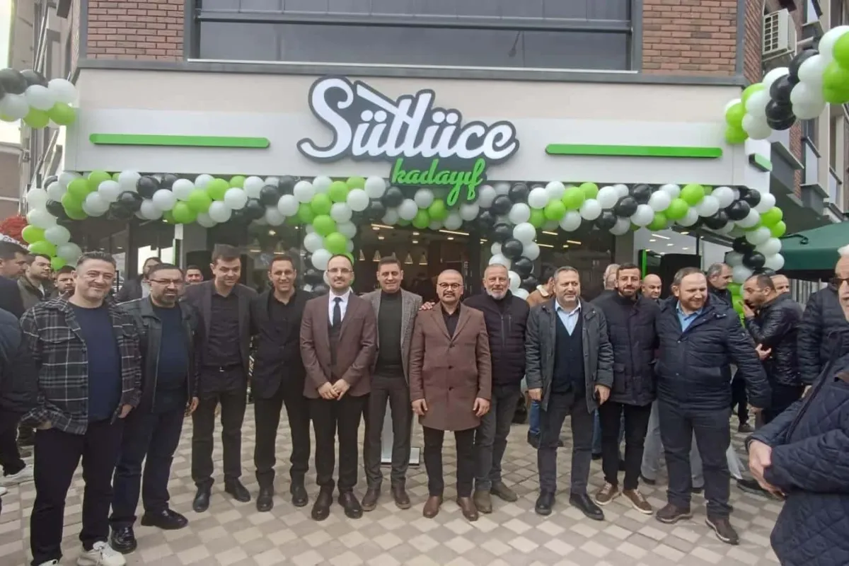 SÜTLÜCE Kadayıf İnegöl Şubesi Kozluca Bulvarı'nda Açıldı