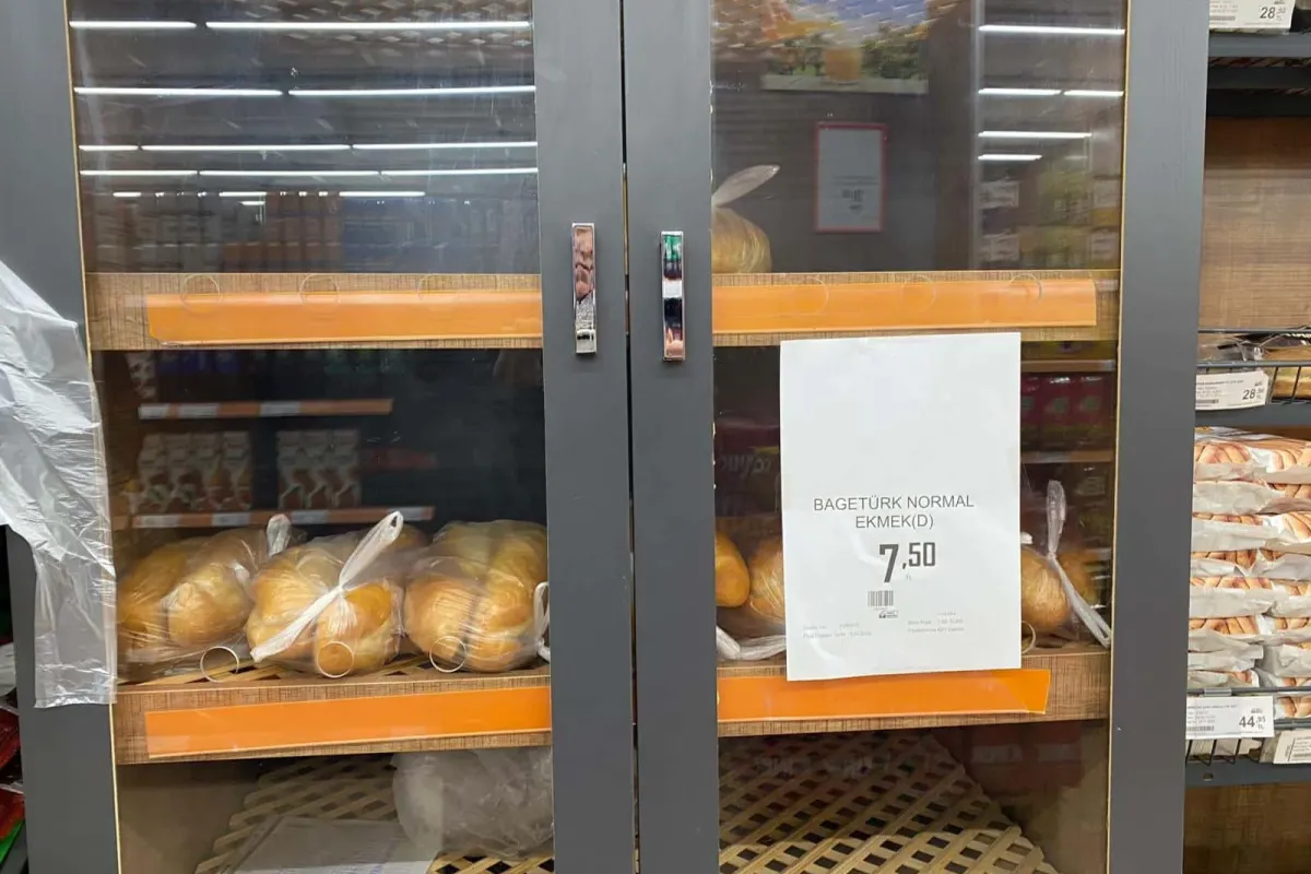 İnegöl'de ekmeği 7,5 TL'den satmaya başladılar
