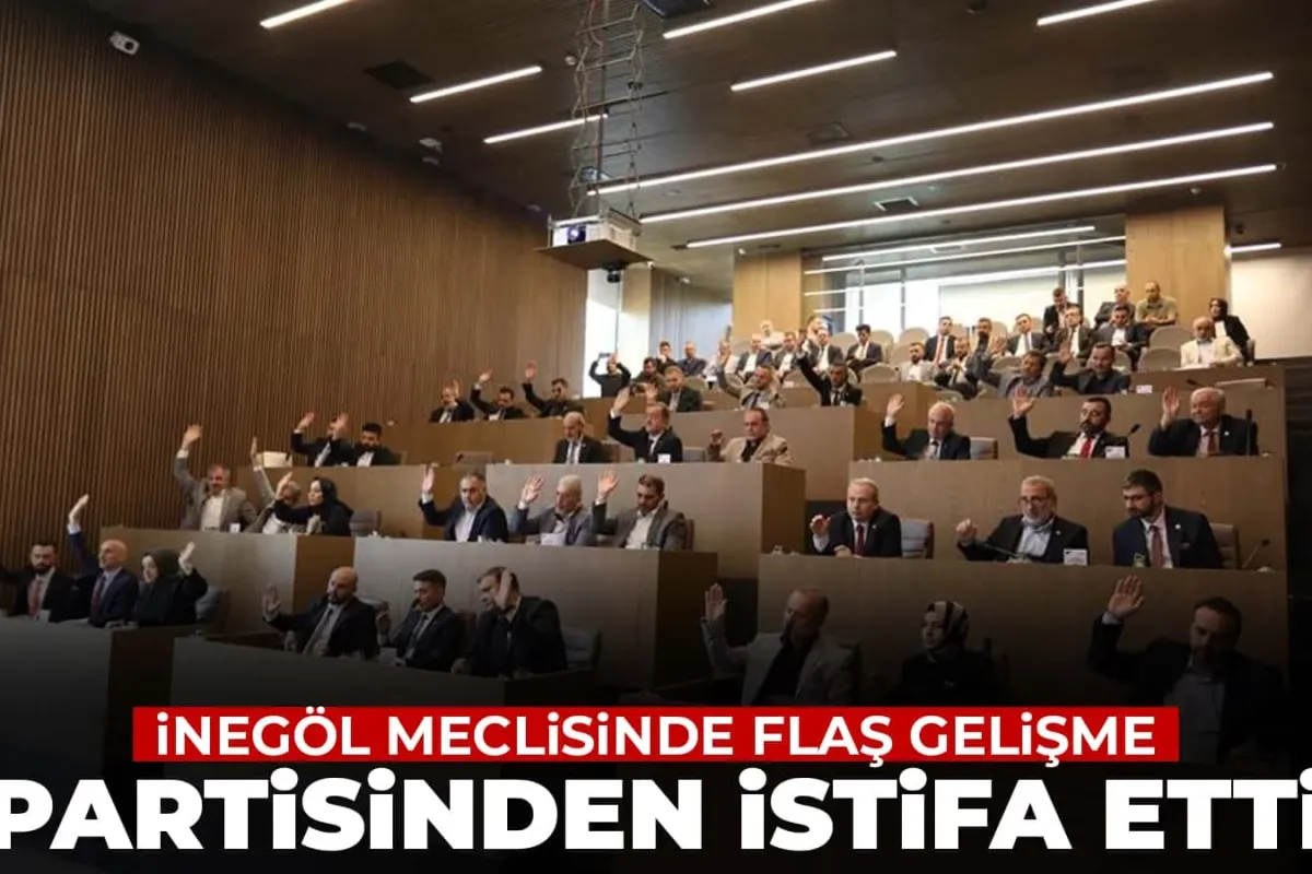 İnegöl Belediye Meclis Üyesi Avukat Gözde Çelik İstifa Etti