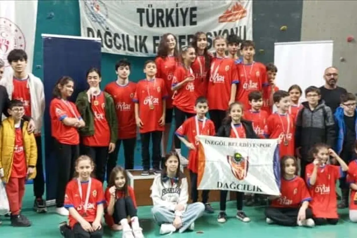 İnegöl'e tam 40 madalya getirdiler