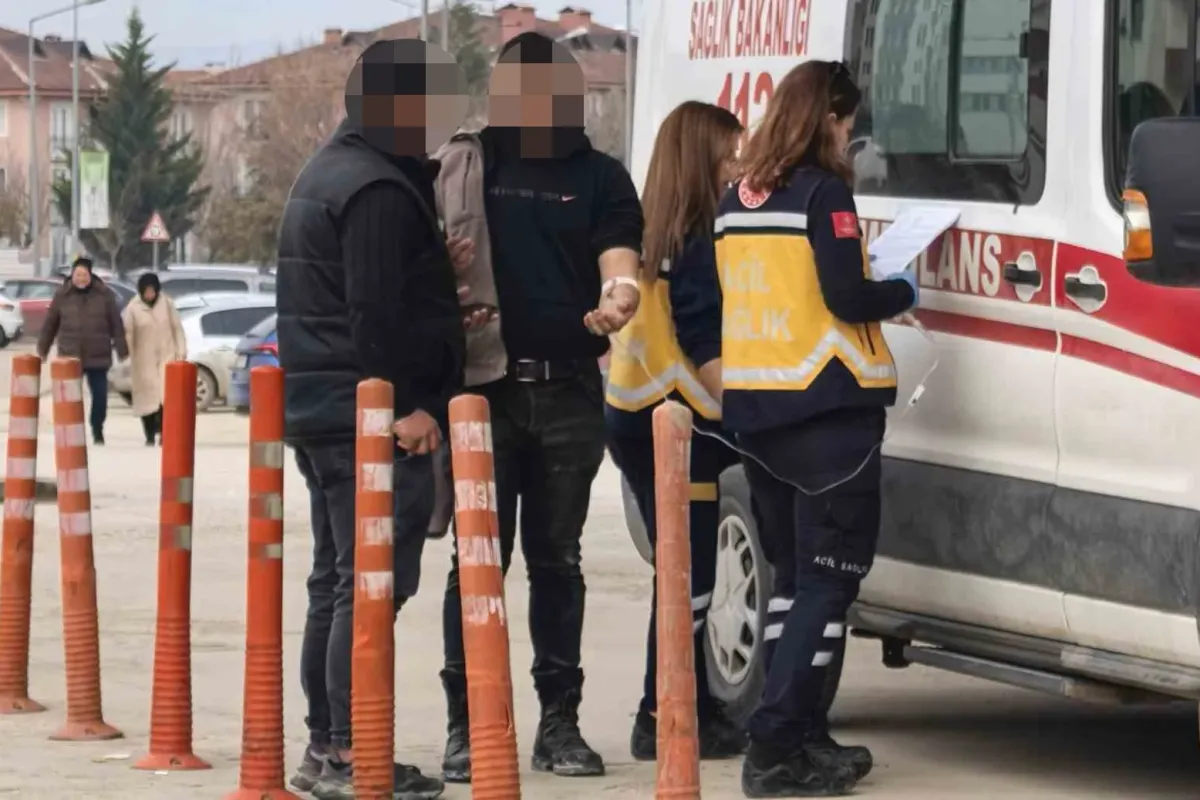 Talihsiz işçinin parmağı koptu