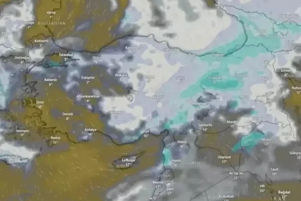 Meteoroloji paylaştı! Lapa lapa kar geliyor