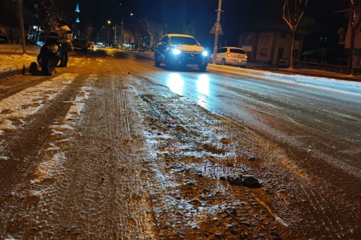 İnegöl’de Buzlanma Alarmı Verildi!