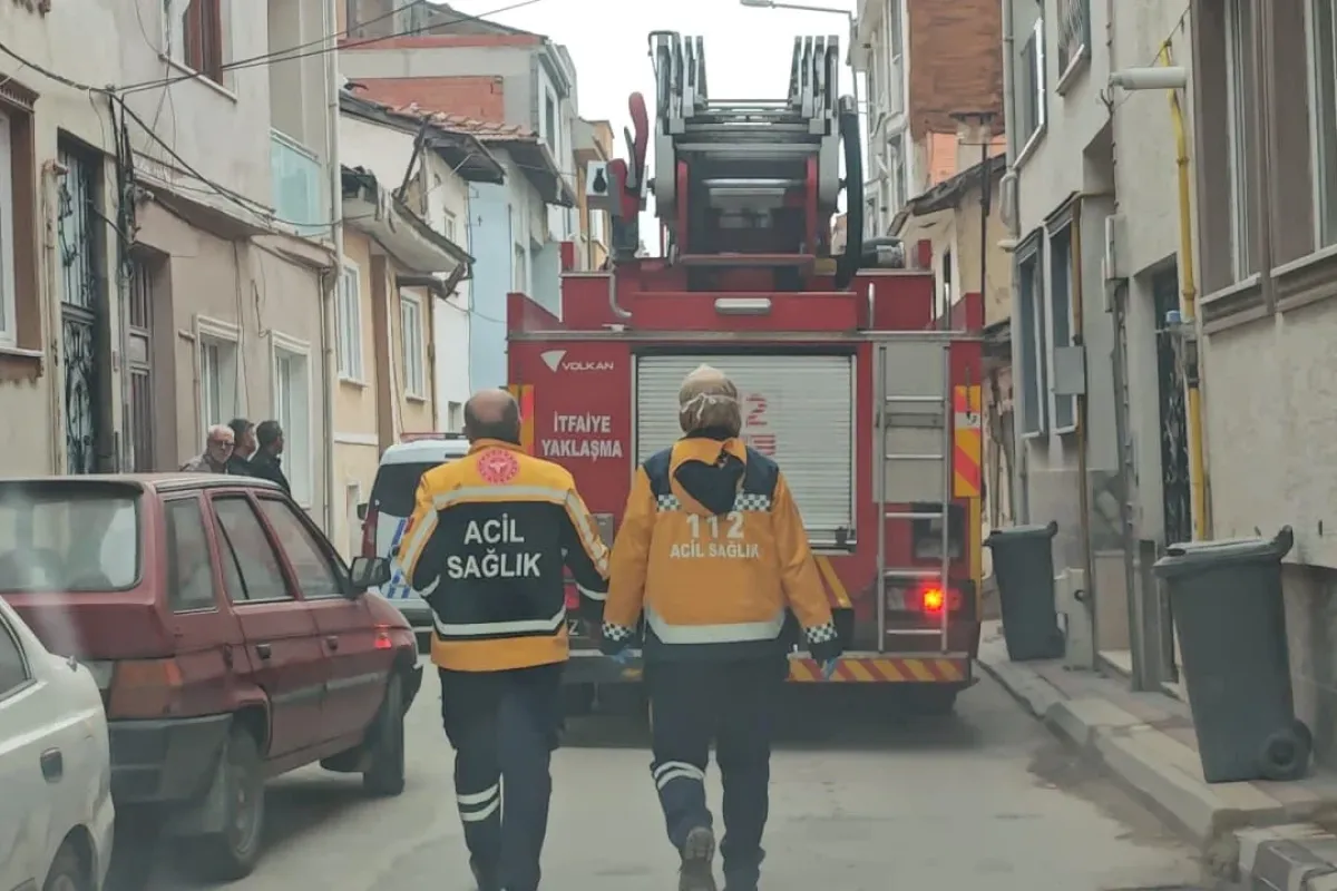 İnegöl'de itfaiye alarma geçti!